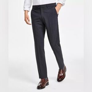 BAR III Men's Slim-Fit Wool Suit Pant